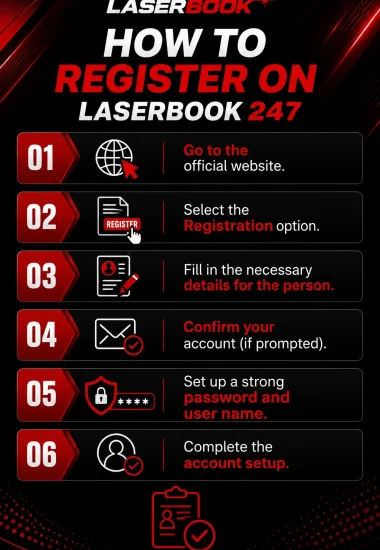 How to Register on Laserbook 247